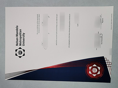 Fake Nelson Mandela University Degree