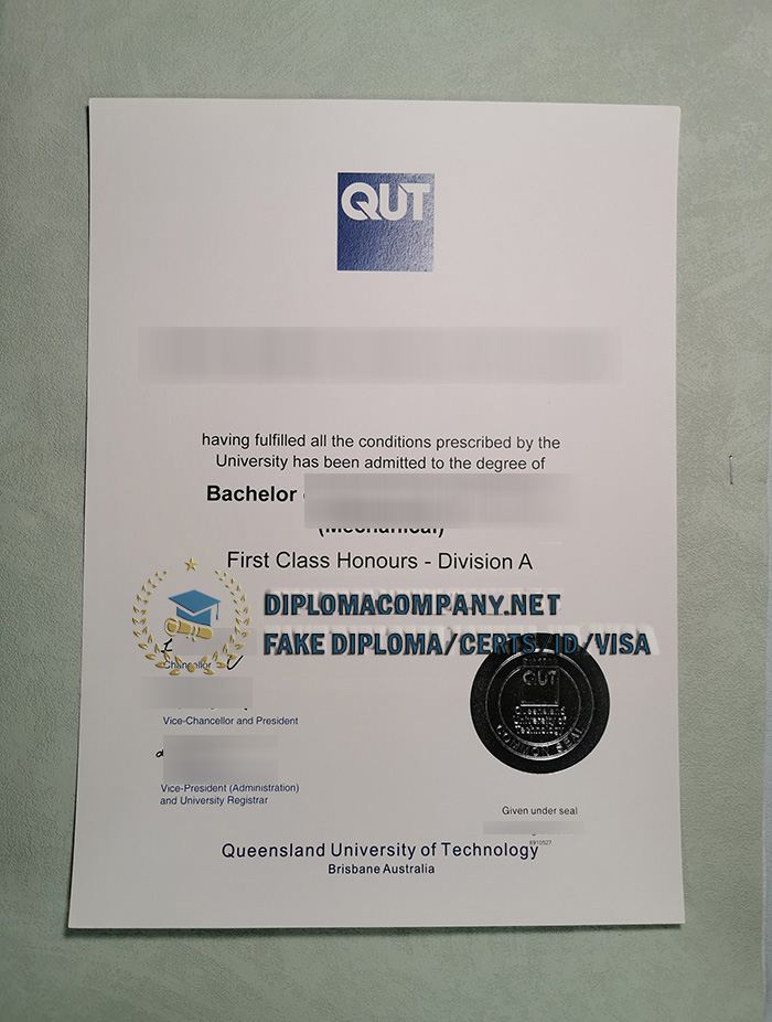 Fake QUT Degree