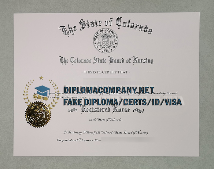 Registered nurse Certificate