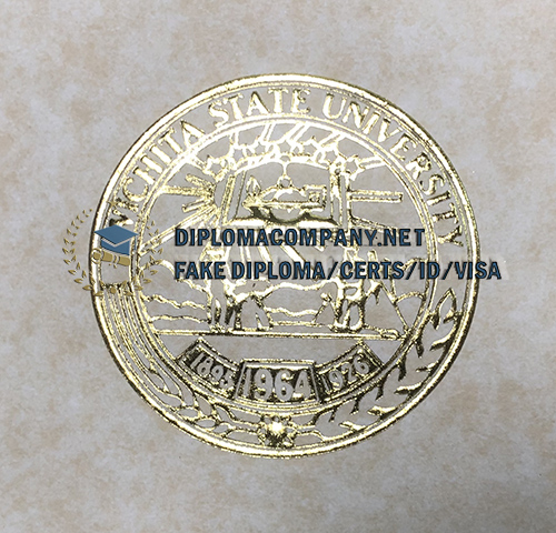Wichita State University Diploma seal