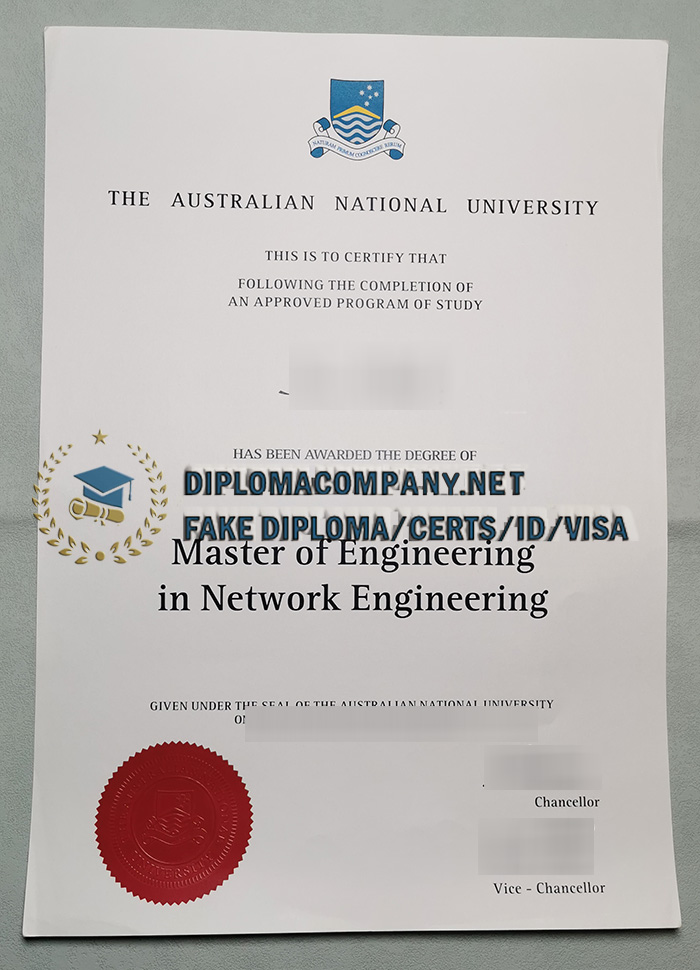 Fake ANU Degree