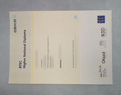 Fake BTEC Higher National Diploma