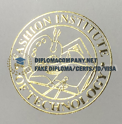 Fashion Institute of Technology Diploma seal