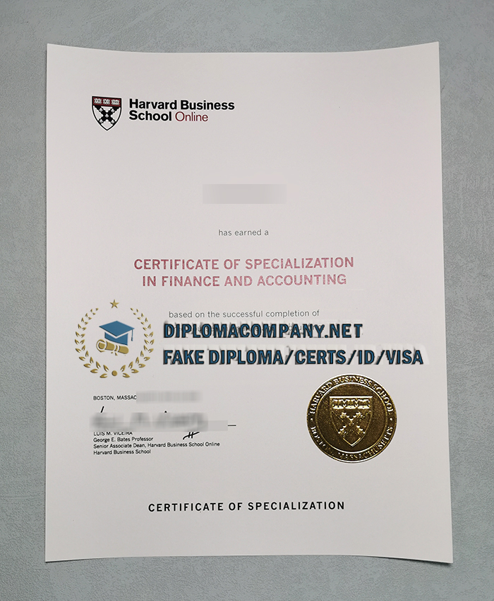 fake HBS Degree