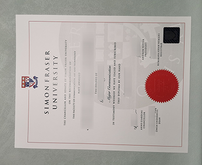Fake SFU Diploma