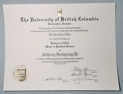 Fake UBC Diploma