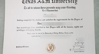 The Sensible Tips to Buy a Fake Texas A&M University Diploma, Fake Texas A&M Diploma