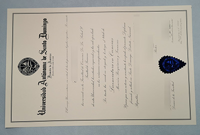 Fake UASD Diploma