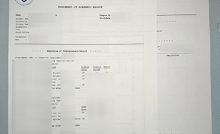 Fake UCT Transcript