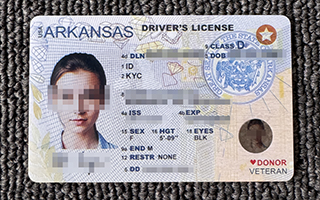Arkansas driver's license