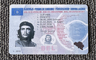 Belgium driving license