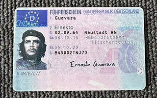 Germany driving license
