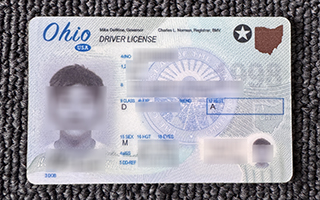 OHIO ID Driver's lincense