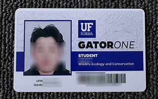 University of Florida’s official identification card