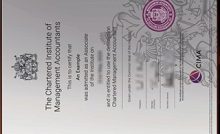 CIMA Certificate